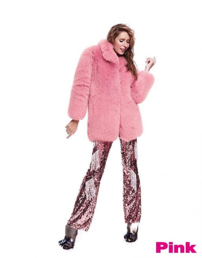 Осадча у журналі Pink