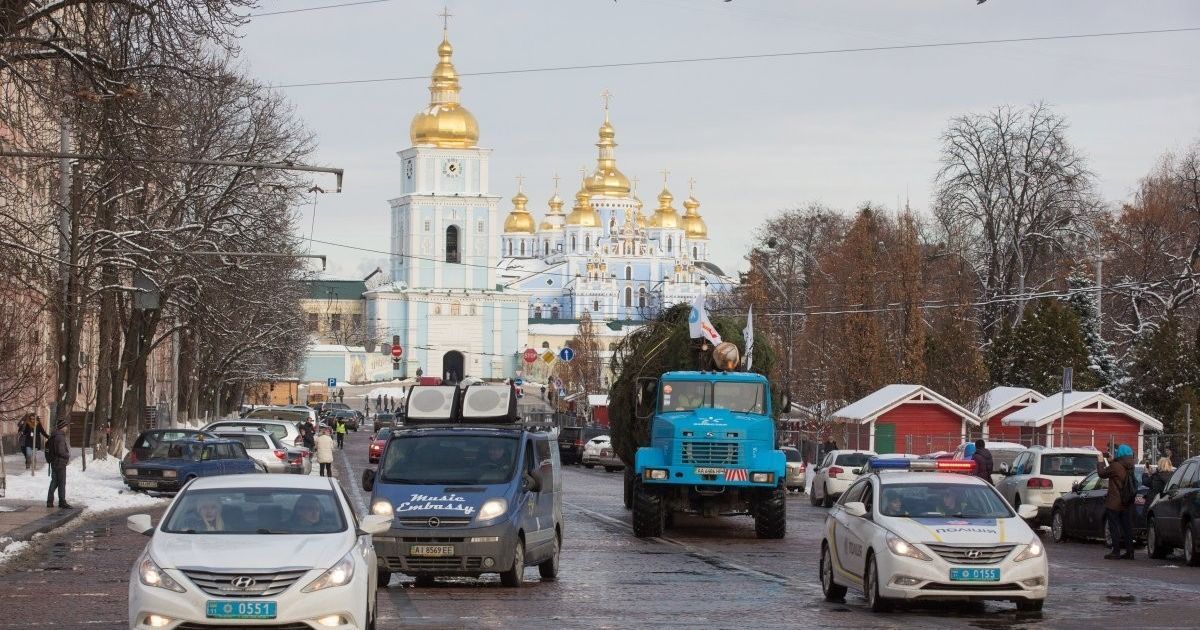 На новогодние праздники в Киеве перекроют центр