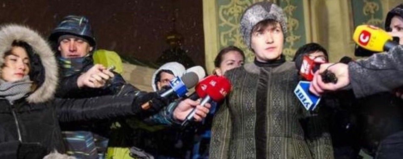 Шапка Савченко "а-ля Хмельницький" розбурхала користувачів соцмереж