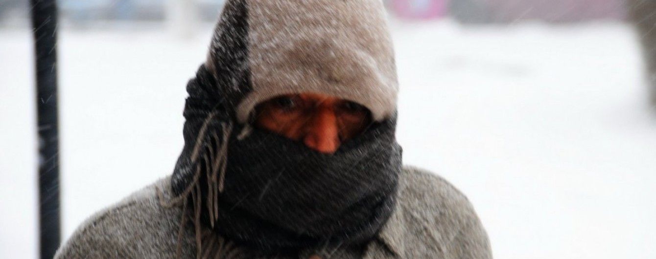 На Харківщині від обмороження помер пенсіонер