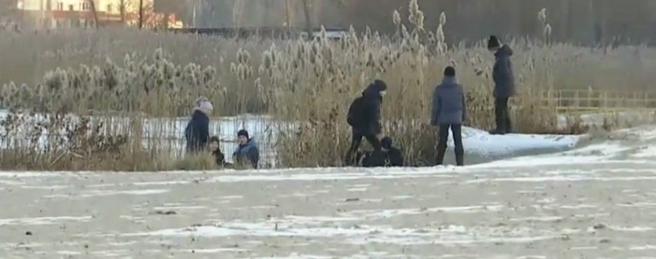 13-річний черкаський хлопець урятував із замерзлої річки двох дівчат