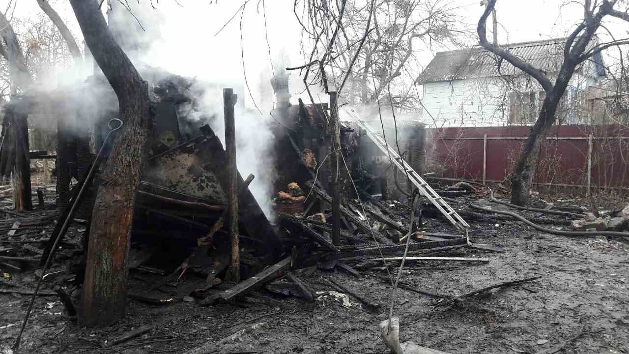 Пожежа у приватному будинку, Київ