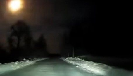 Над Росією пролетів яскравий метеорит