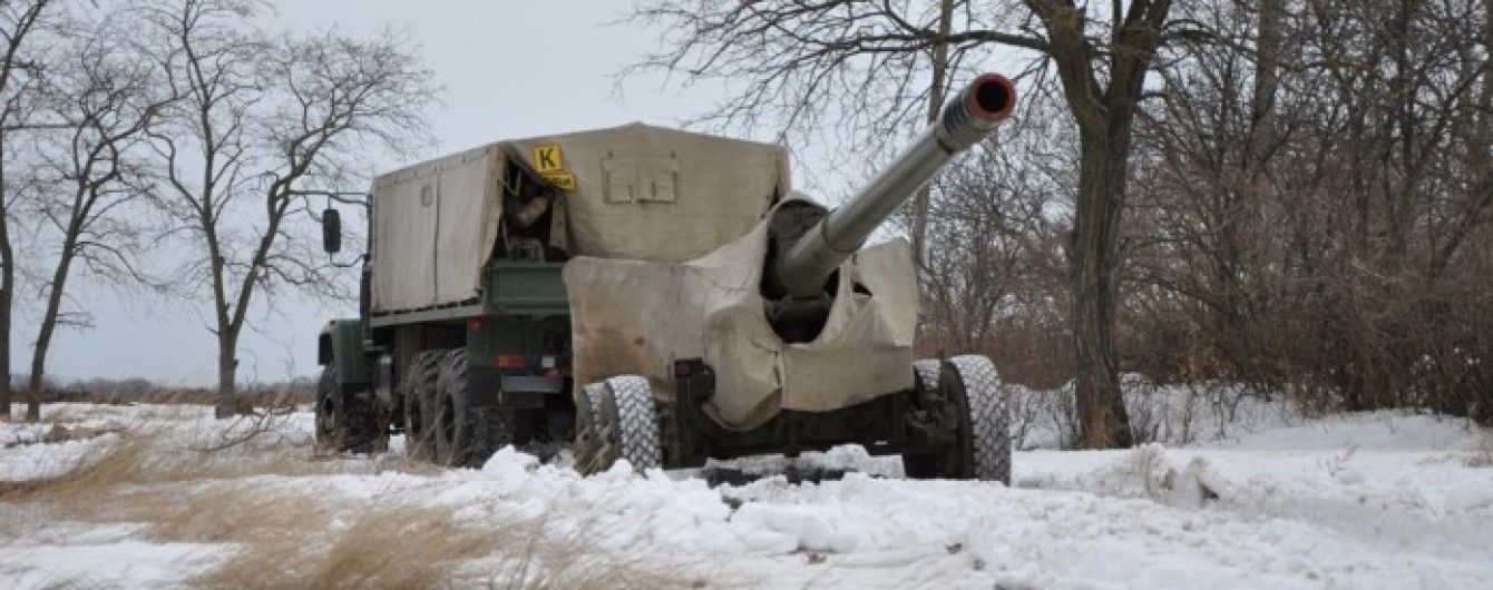 Українські військові підбили вантажівку з російськими артилеристами під Горлівкою