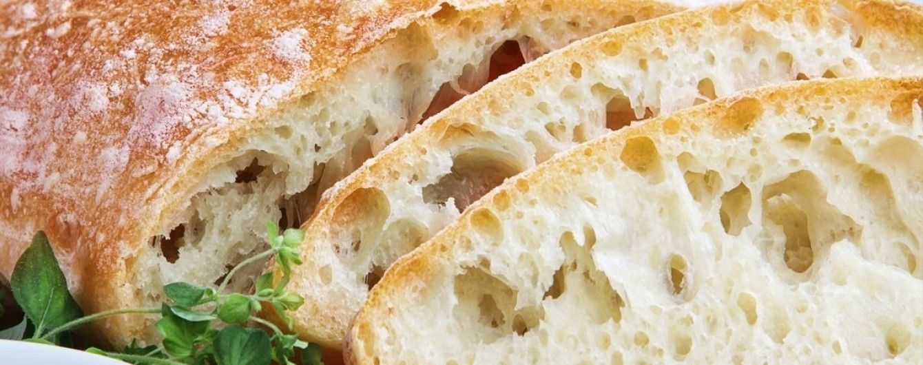 Чиабатта запеченная с сыром