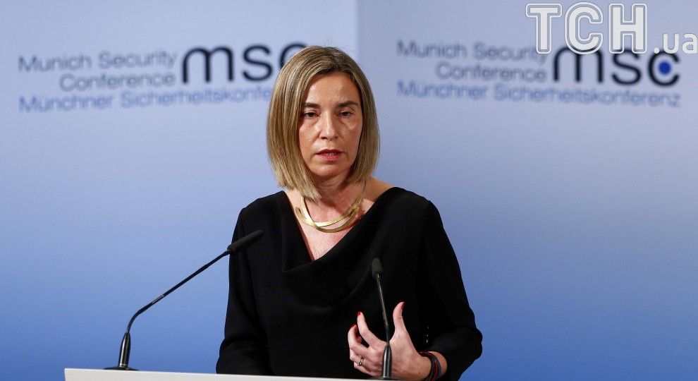 Могеріні заявила, що ЄС на боці України у ситуації на Азовському морі