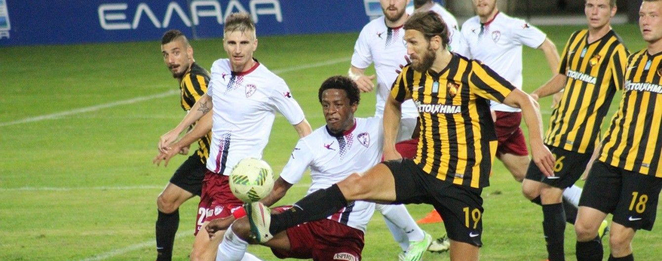 Чигринський зламав руку в матчі Кубка Греції