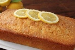 Постный десерт: лимонный кекс с грушей и тимьяном