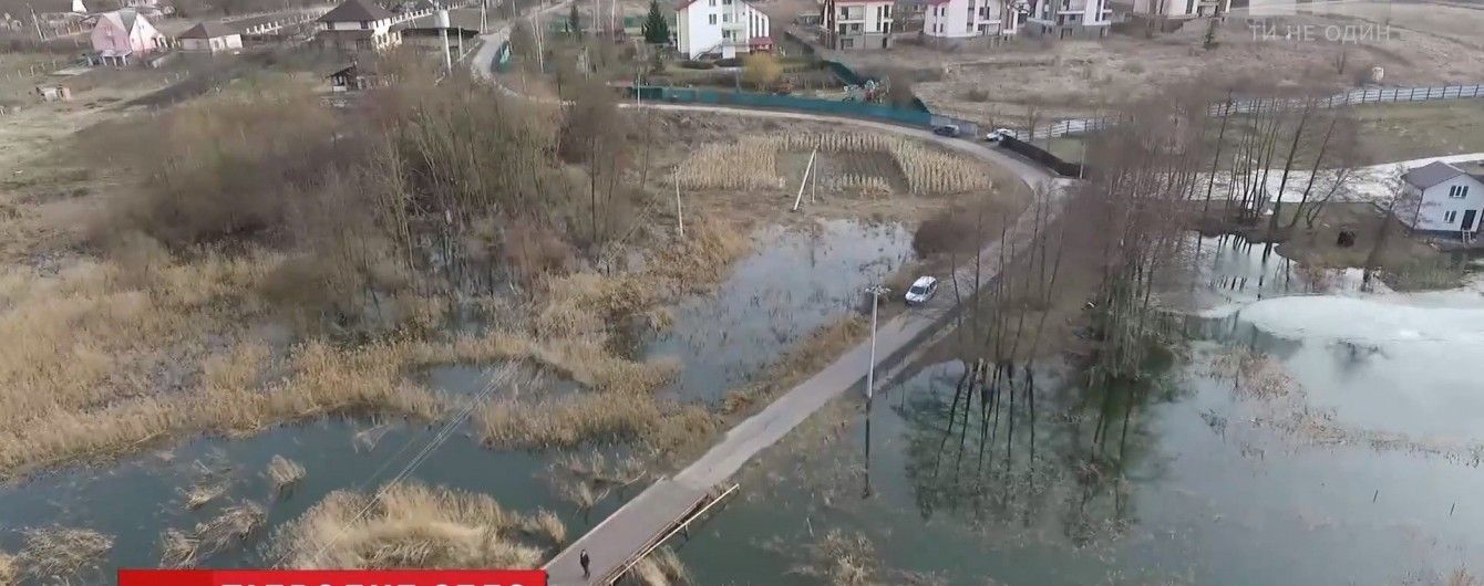 У штучній повені на Київщині винуватять скандального Войцеховського