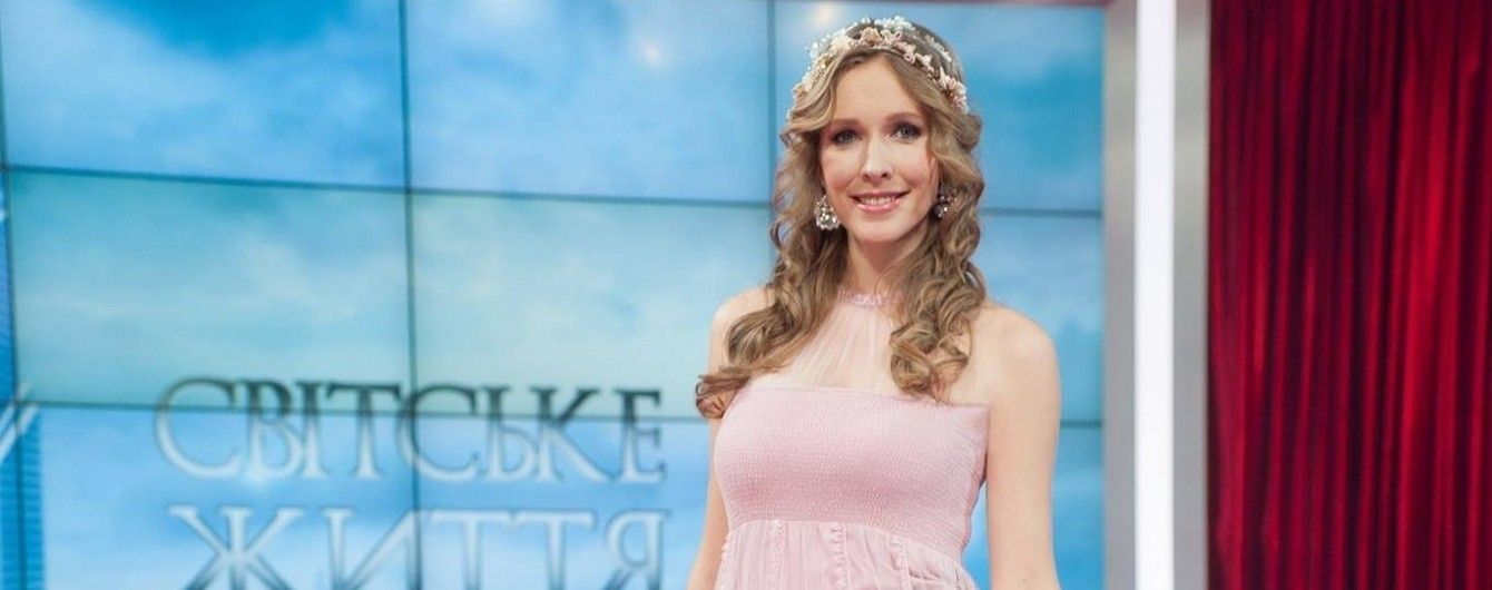 Осадча повернулася до знімань "Світського життя" через три тижні після пологів