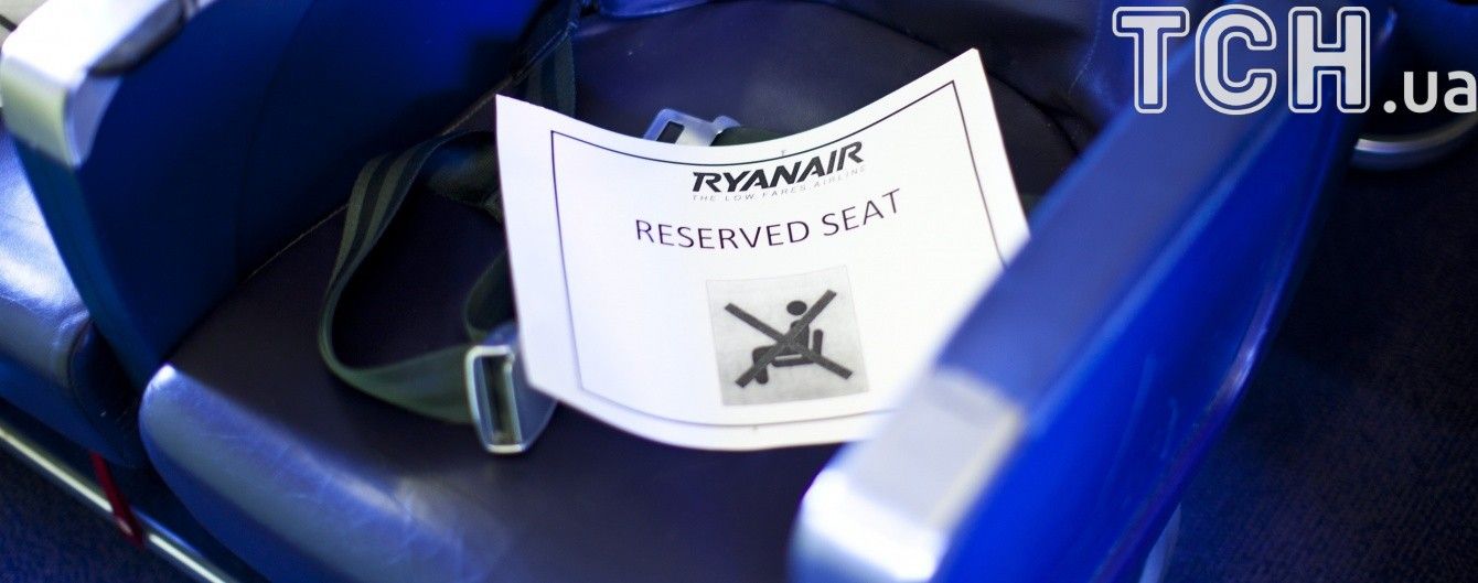 Лоукостер Ryanair объявил о маршрутах из Киева