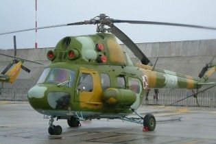 На Львівщині розбився військовий вертоліт Мі-2