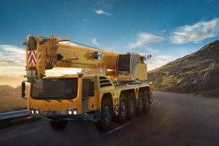 Terex начала выпуск новых 5-осных вездеходных кранов