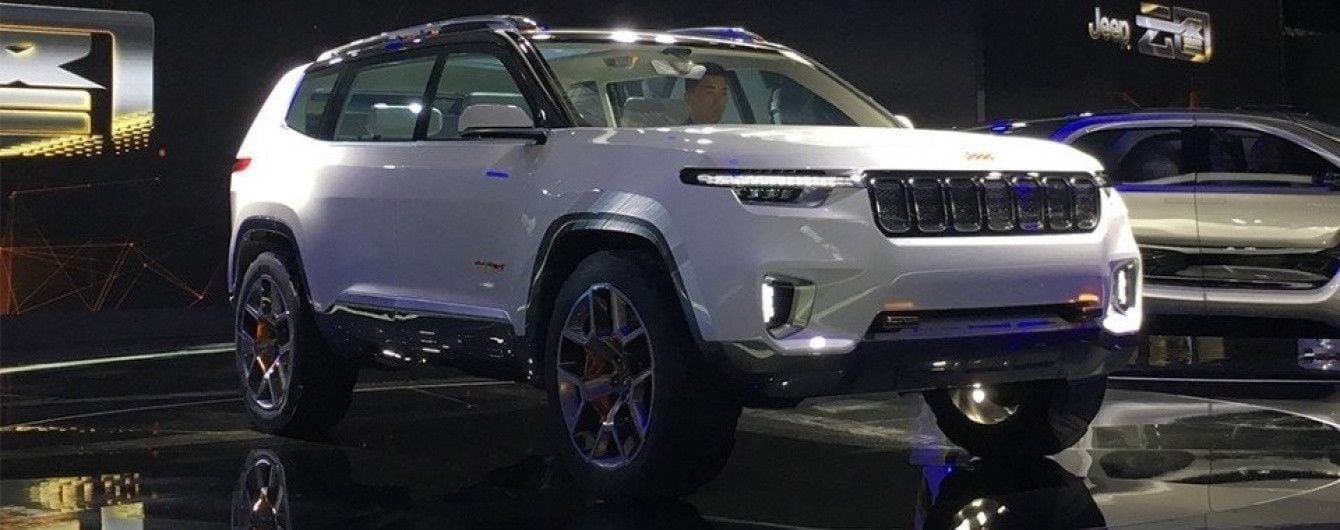 Американцы привезли в Шанхай концептуальный кроссовер Jeep Yuntu