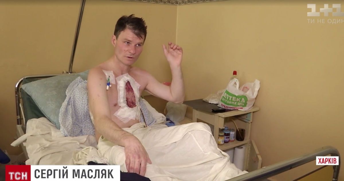 В Харькове хирурги вырезали из тела мужчины гигантскую опухоль