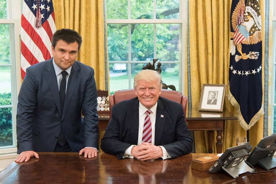 Клімкін,Трамп