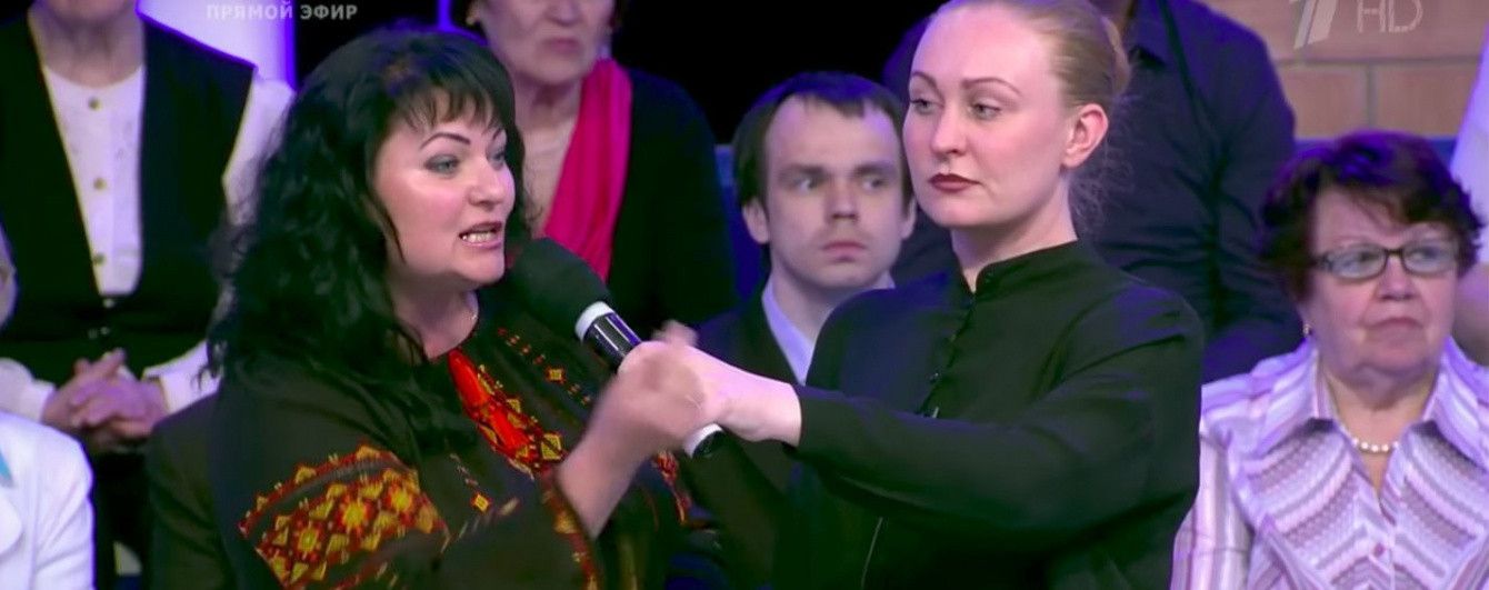 Проросійська активістка розповіла на ТБ, як українці "розплачуються сіллю в маршрутках"