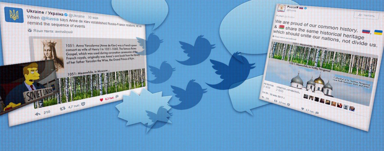 "Україна зробила Росію в Twitter". Як західні ЗМІ коментують битву за Анну Київську у мікроблозі