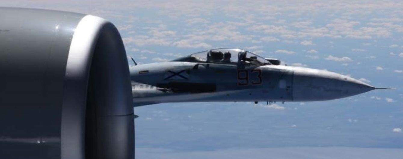 Російські Су-27 помічені біля кордонів НАТО
