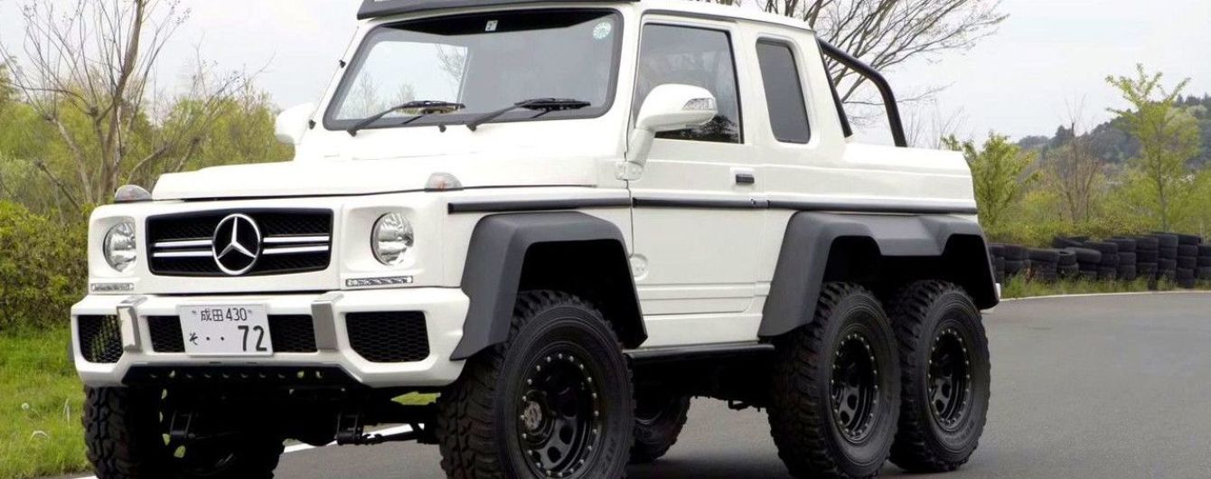 В Японии два Suzuki Jimny превратили в трехосный пикап "Гелендваген"