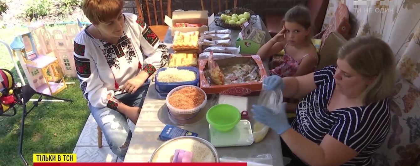 Простая волонтер из Борисполя передала на фронт пищи на 130 тысяч бойцов