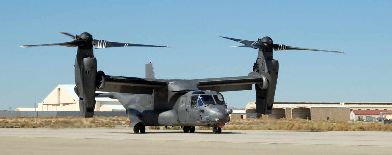 На Sea Breeze 2017 у небо здійнявся американський конвертоплан V-22