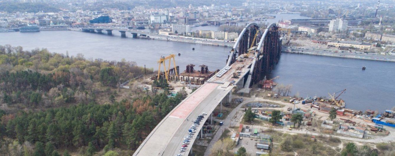 Кличко анонсировал сроки достройки Подольско-Воскресенского моста и реконструкции Шулявского