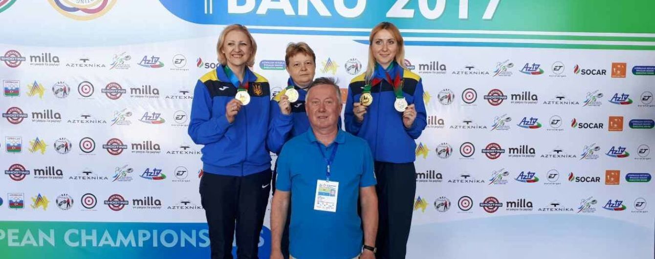 Українці завоювали 4 нагороди на старті чемпіонату Європи зі стрільби
