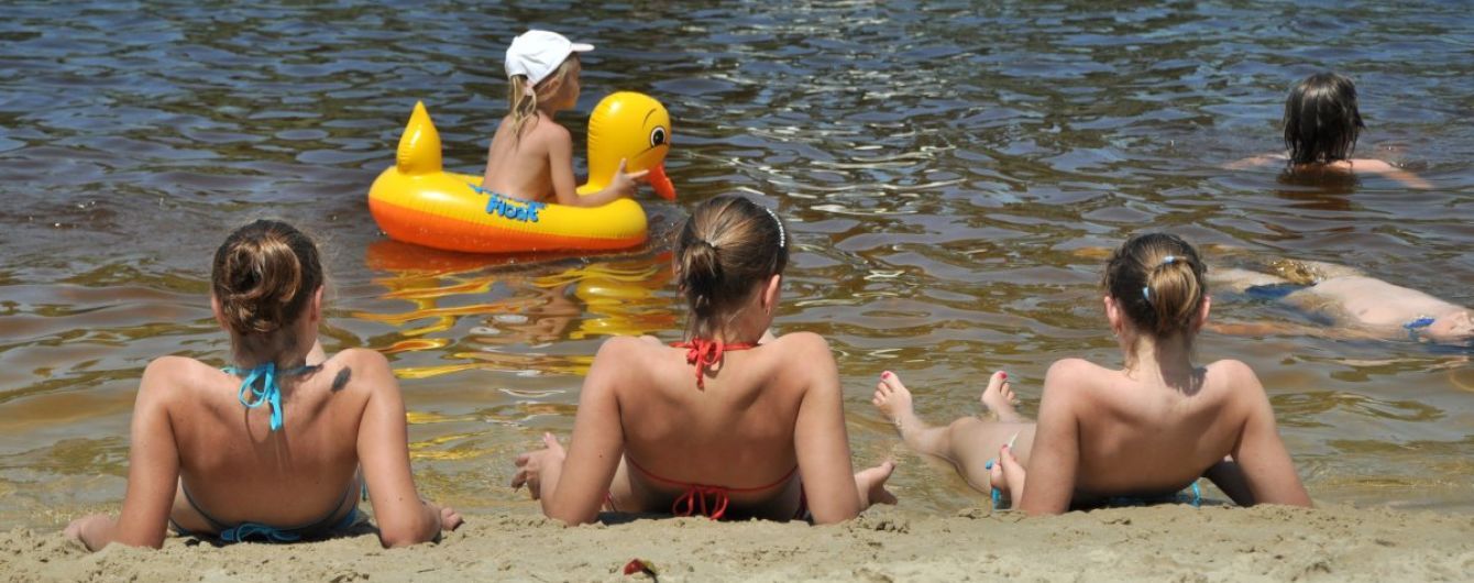 У КМДА назвали найкращі пляжі для купання у столиці