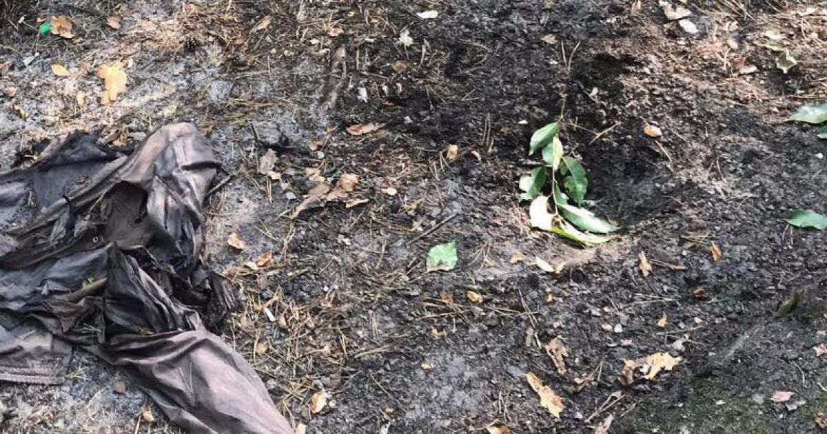 В Киеве мужчина свел счеты с жизнью, подорвав себя гранатой