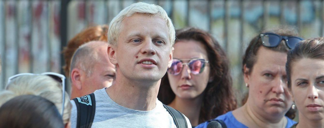 На Шабунина напали и облили зеленкой