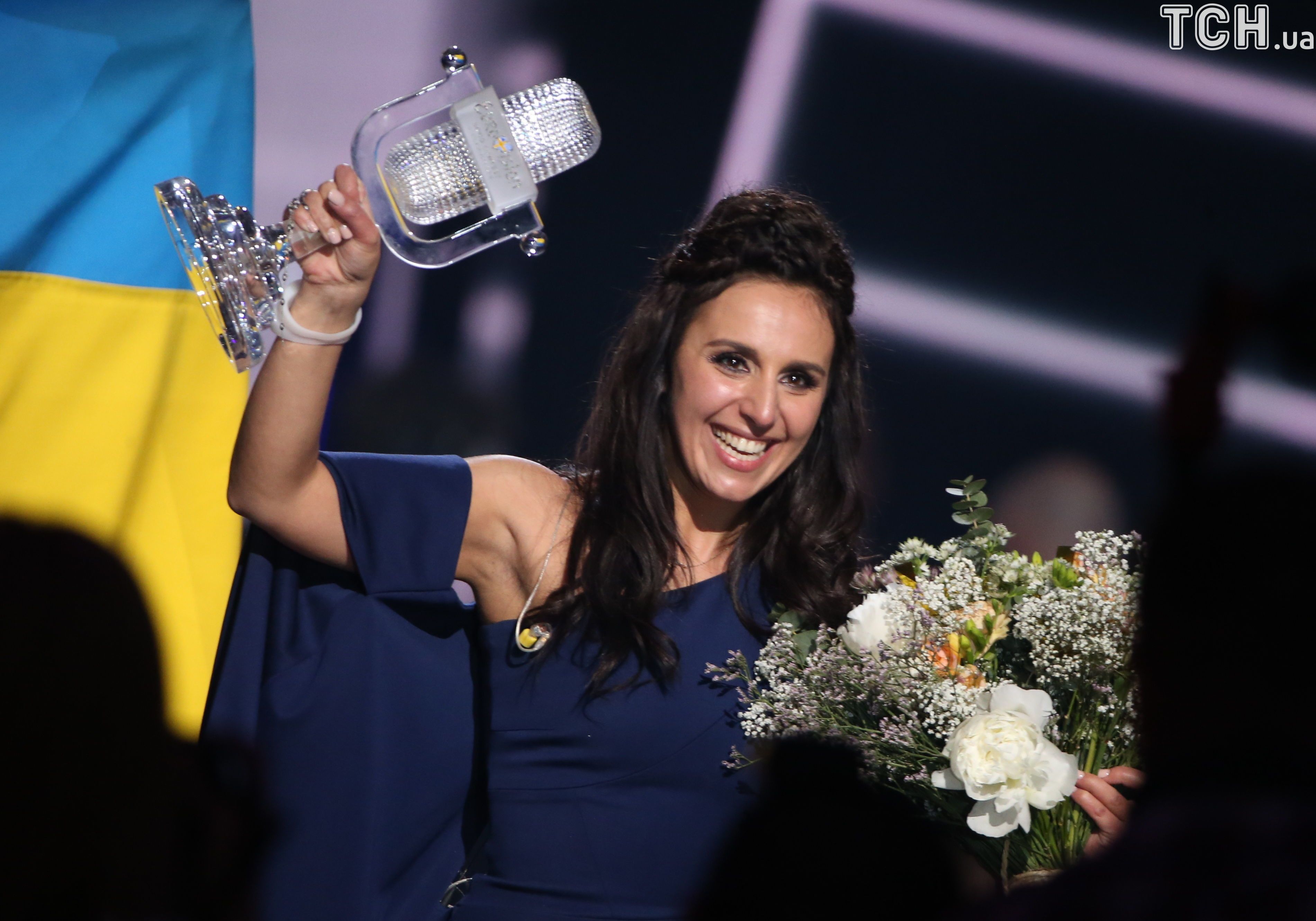 Джамала "Євробачення-2016" прапор України