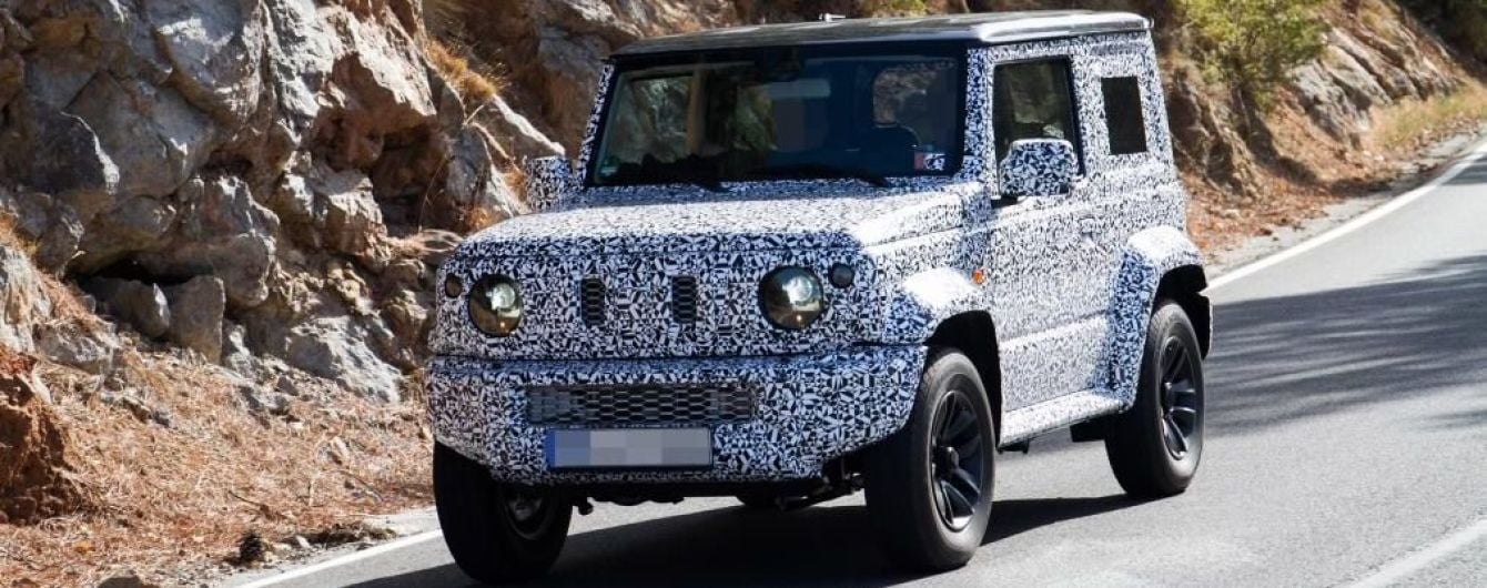 Suzuki начала дорожные испытания внедорожника Jimny нового поколения