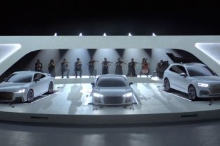 "Заряженные" модели Audi выступили в концертном зале