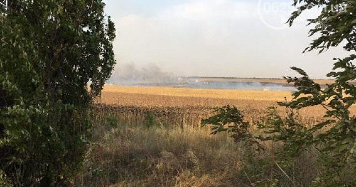 Неподалеку Мариуполя прогремели взрывы на складе боеприпасов