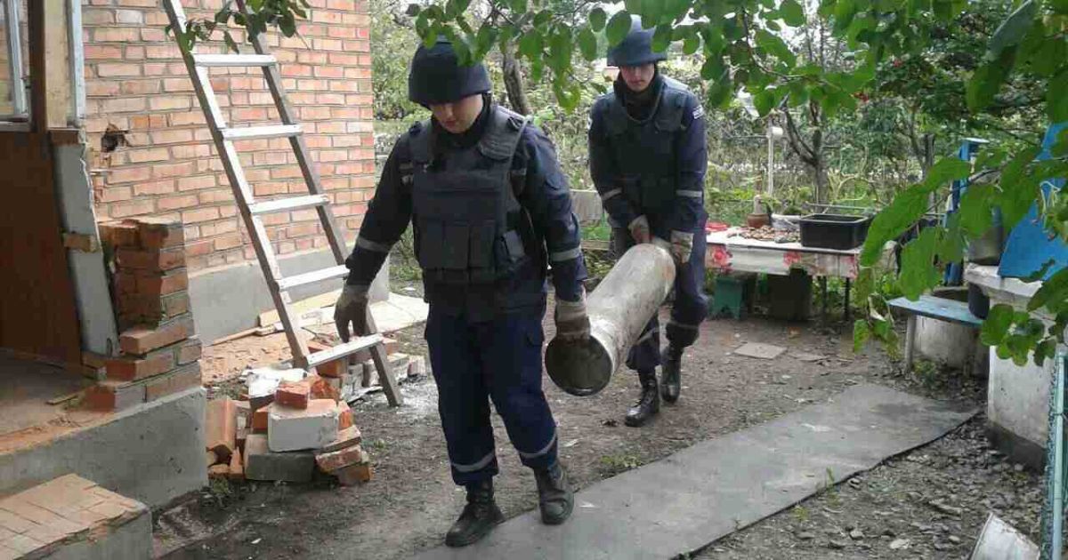 Вблизи арсенала в Калиновке завершили разминирование территории