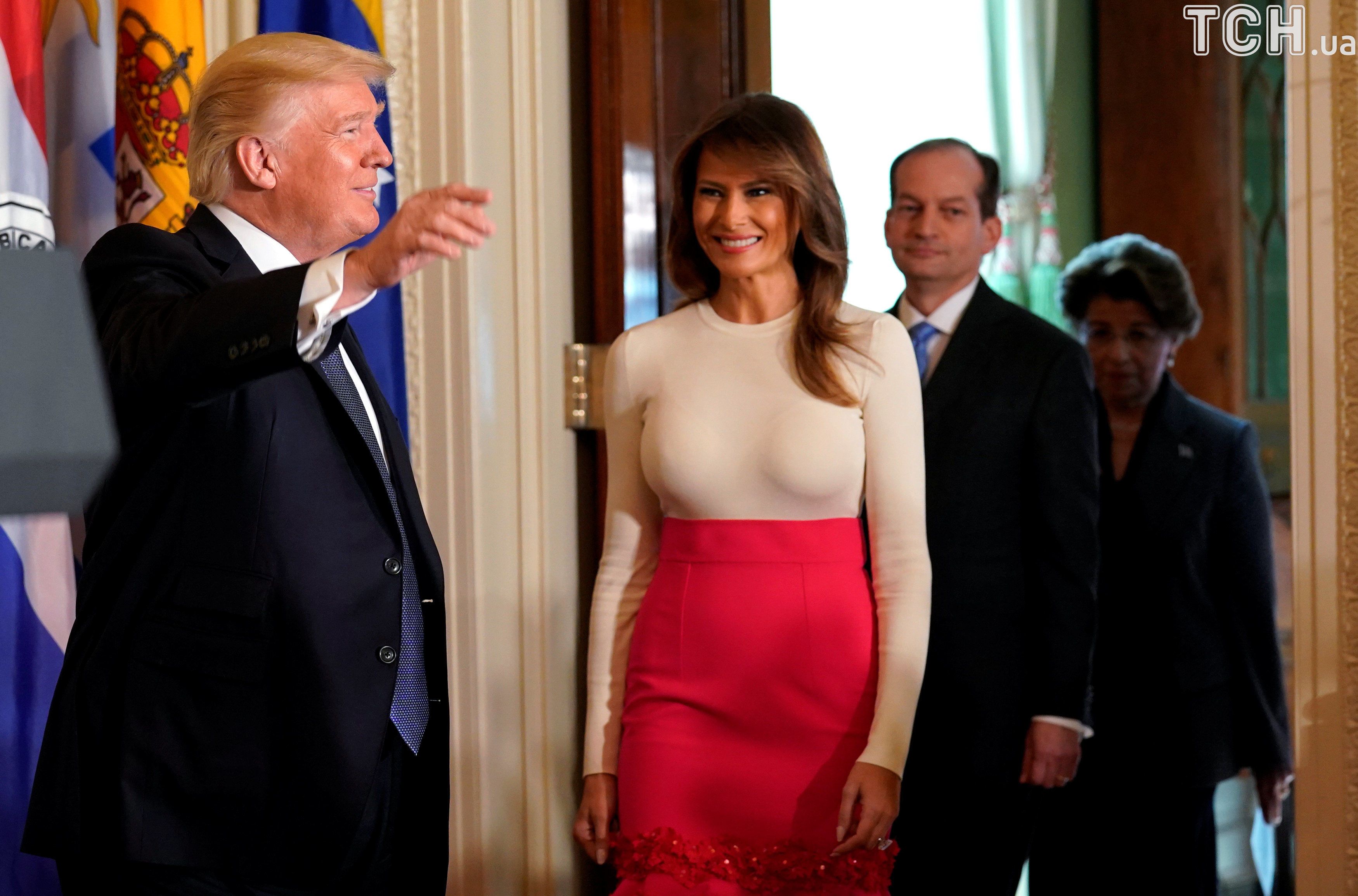 Меланія Трамп і Дональд Трамп