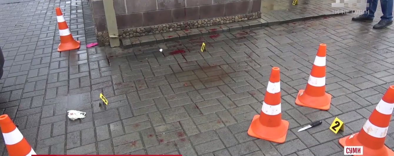В Сумах обиженный мужчина с ножом напал на ресторан