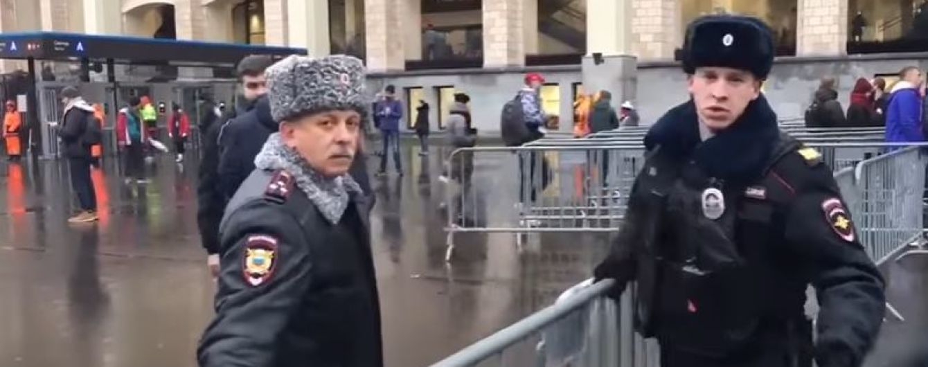 Разыскиваемый экс-замглавы милиции Киева засветился в охране матча на "Лужниках"