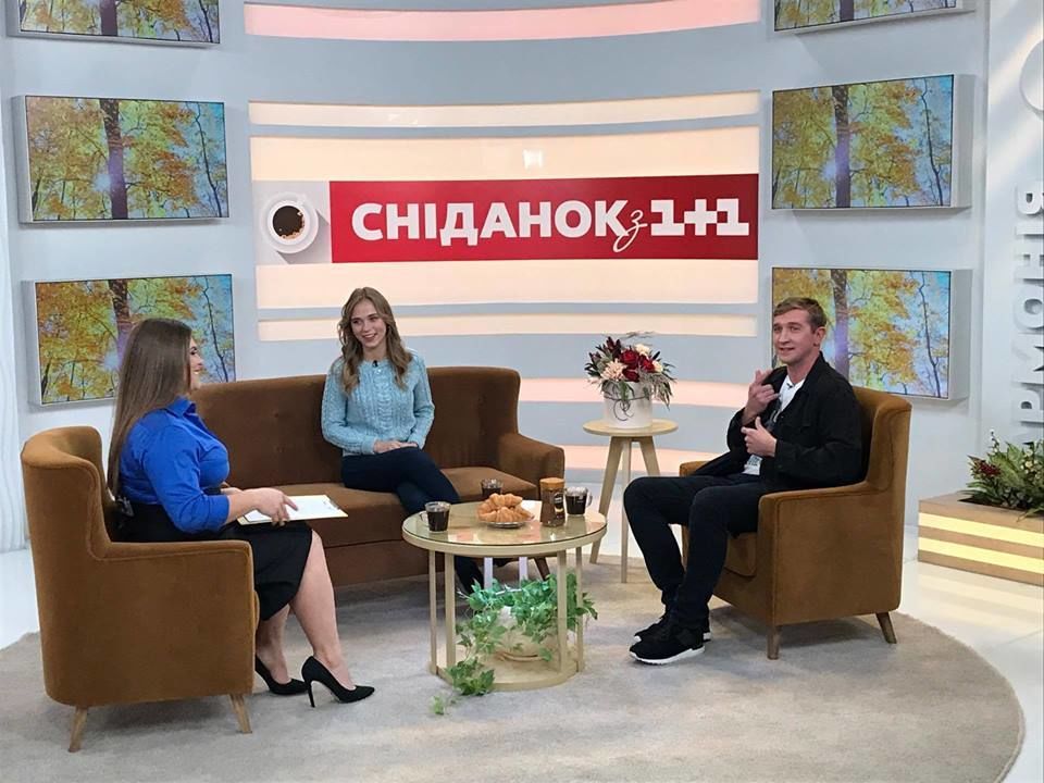Анна Кошмал у "Сніданку з 1+1"