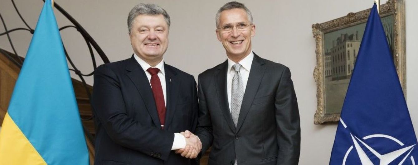 Порошенко подякував Столтенбергу за підтримку України і відкриті двері НАТО