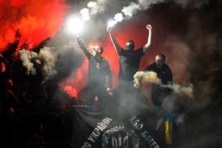 Фанаты "Шахтера" дали неонацистский заряд на матче чемпионата