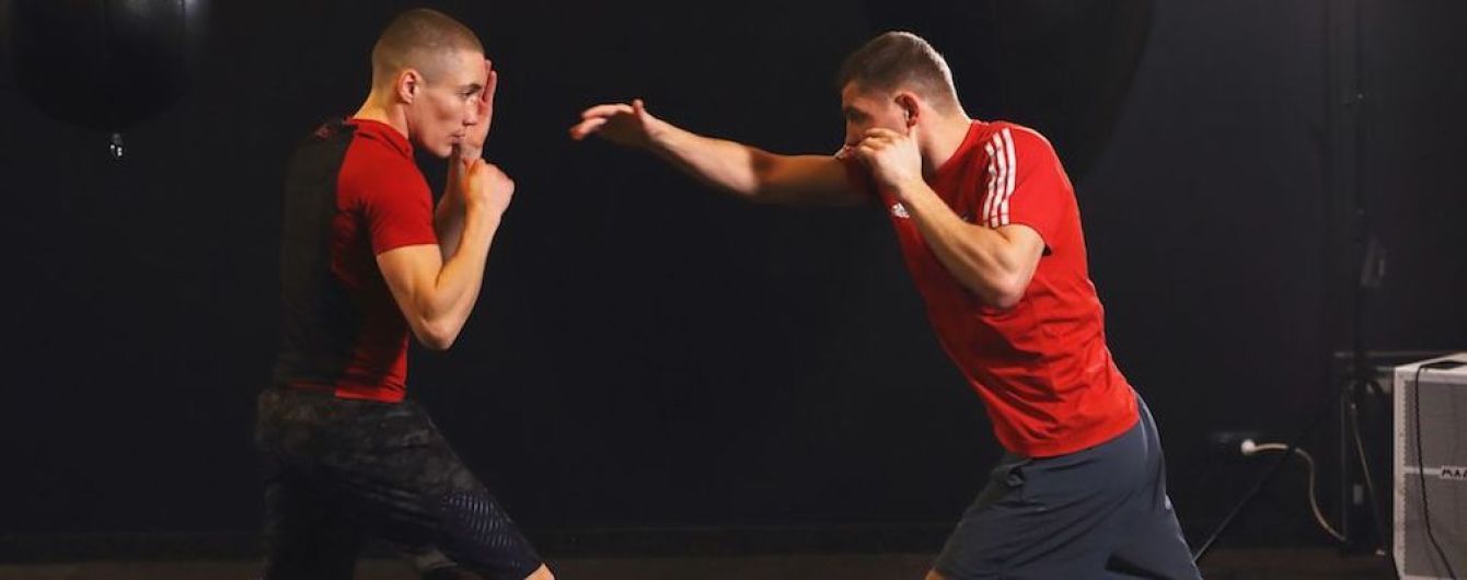 Українські боксери провели спільне тренування перед титульними боями