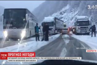 У Карпатах зберігається небезпека сходження нових лавин