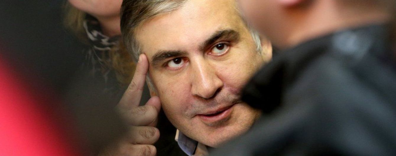 "Еще немножко потерплю": Саакашвили отреагировал на нежелание пограничников пускать его в Украину