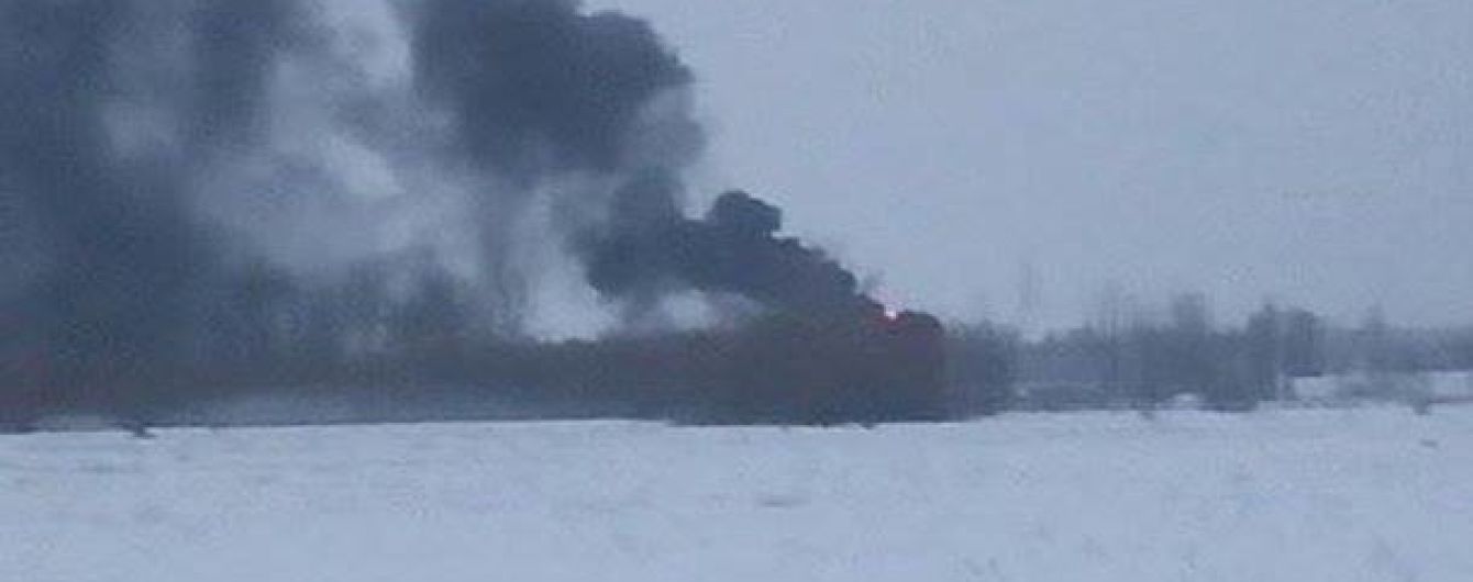 На Киевщине вспыхнул пожар на нефтебазе, которая мощно горела два с половиной года назад