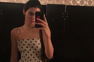 Кендалл Дженнер надела неудачное платье в горох