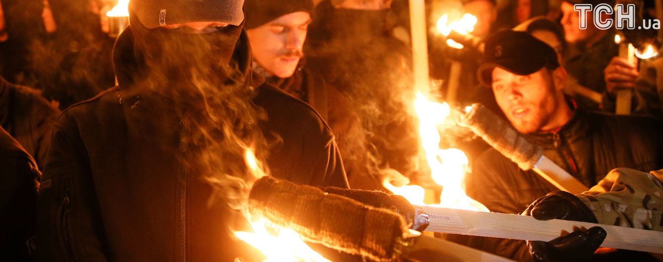 Львовом пройшов хід проти антиукраїнської політики Польщі