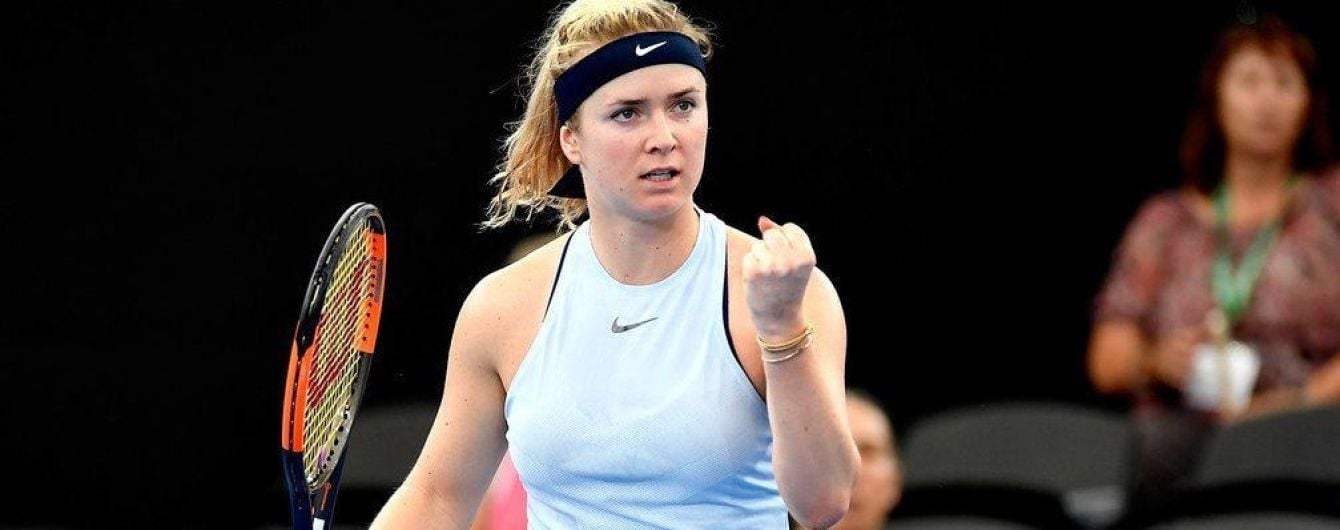 Світоліна впевнено вийшла до чвертьфіналу турніру в Брісбені