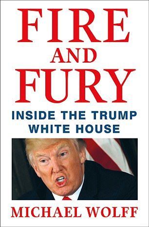 Fire and Rury, обкладинка книги Майкла Вулффа